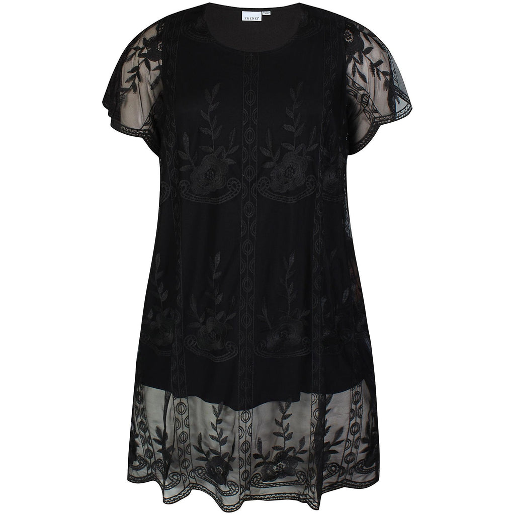 Dress MYRT lace black