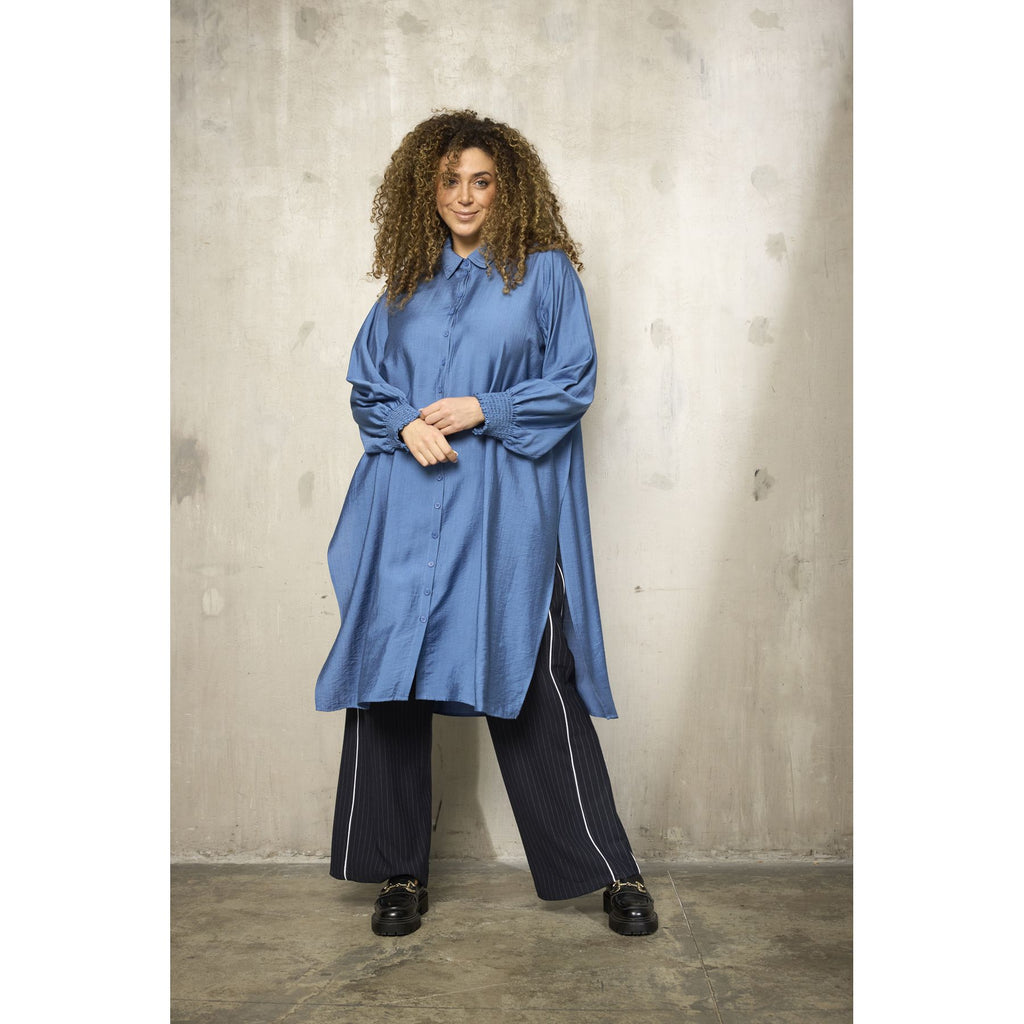 Shirt long Simy True blue