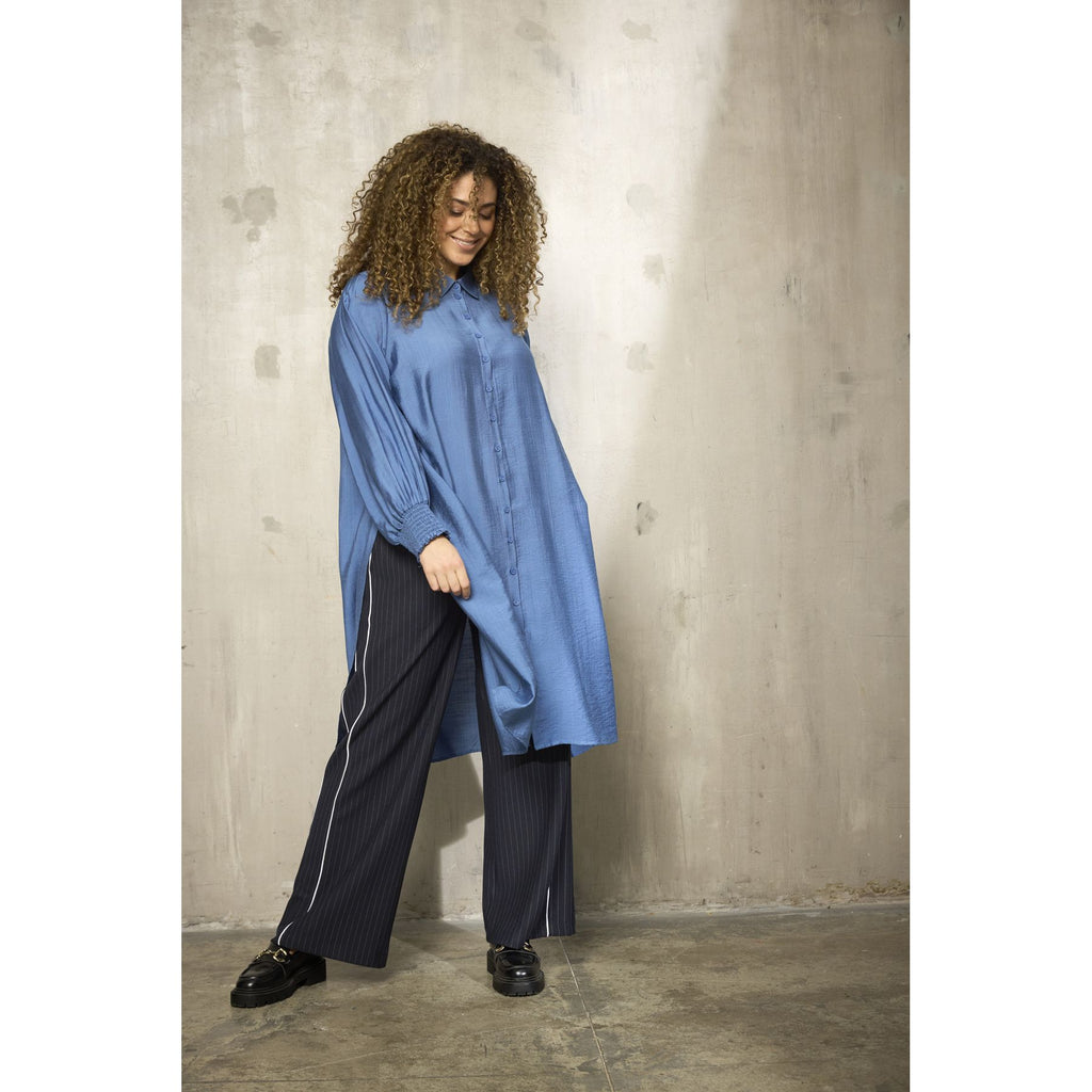 Shirt long Simy True blue