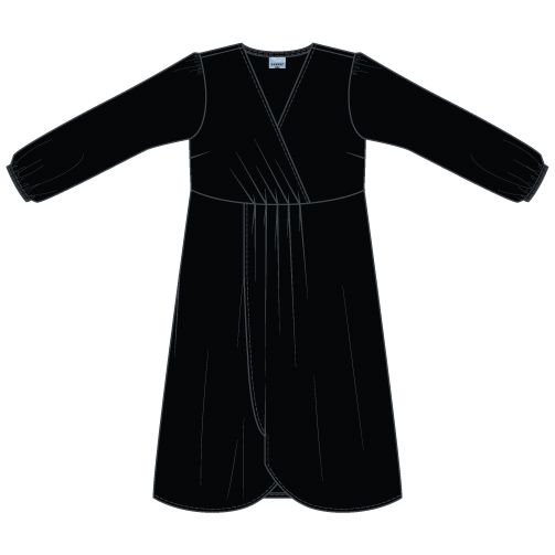 Dress V Wern black