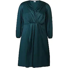 Dress V Wern Teal Green