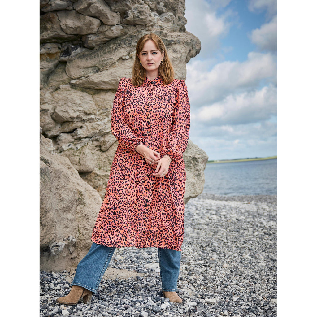 Dress LEIGH Leo print