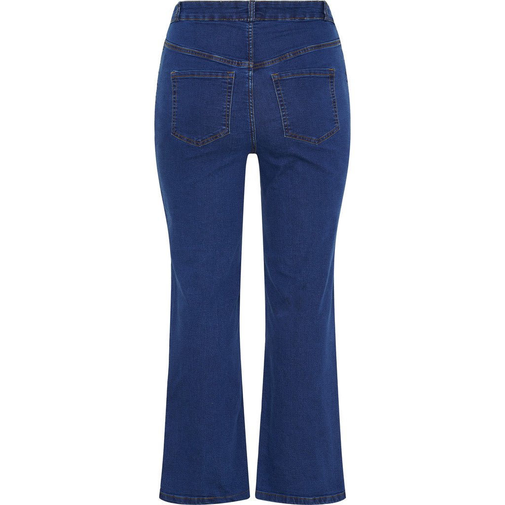 5 pockets Jeans 24 cm leg Blue denim - Evolve Fashion