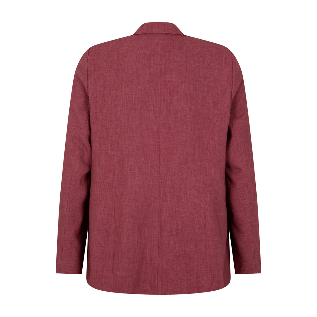 Blazer wine red melange