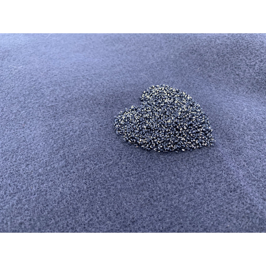 Shawl Glitter hearts