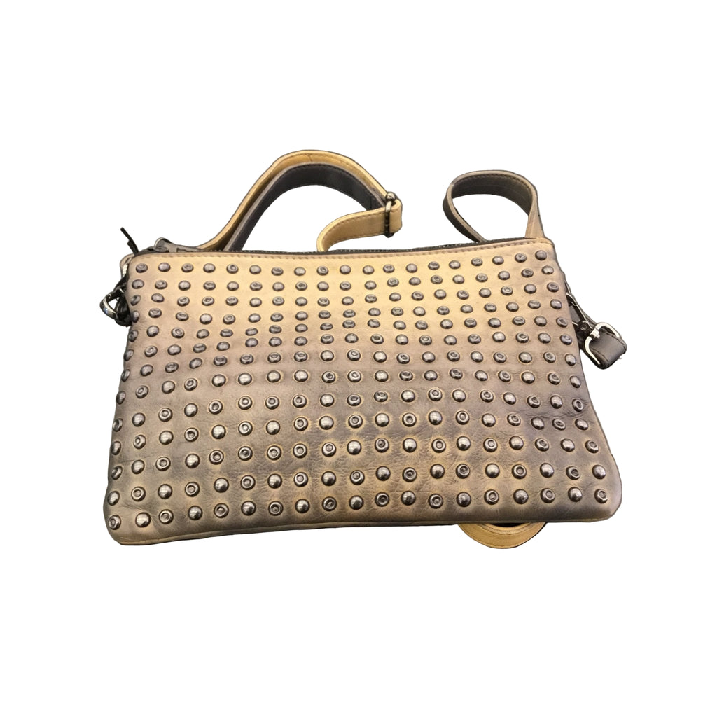 Bag cross body studs gold or brons - Evolve Fashion