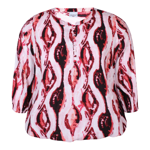 Blouse ENZI cherry print - Evolve Fashion