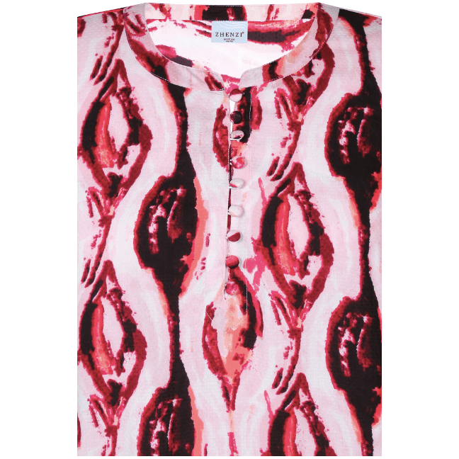 Blouse ENZI cherry print - Evolve Fashion