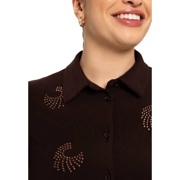 Blouse flare stones Dolce - Evolve Fashion