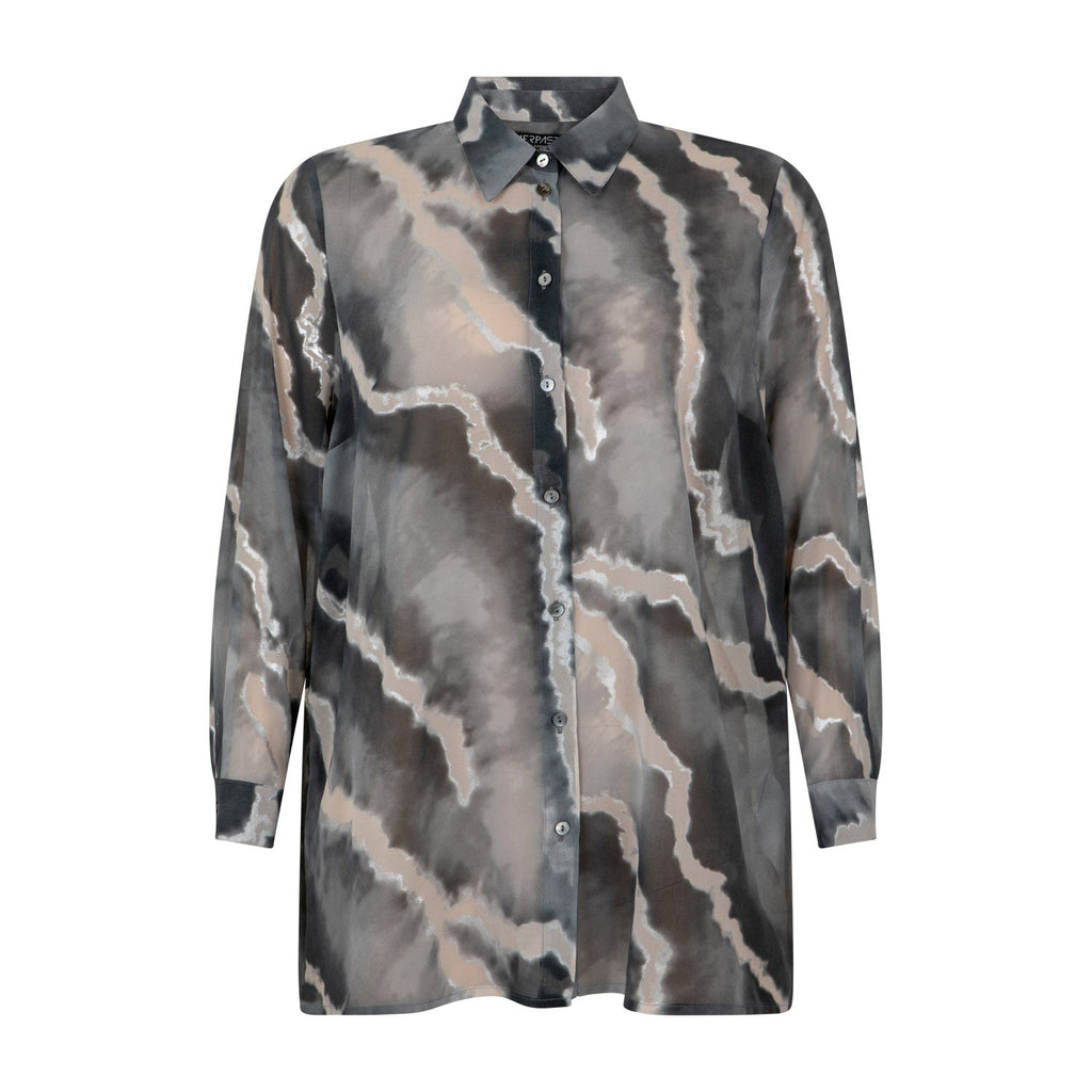 Blouse glow grey - Evolve Fashion