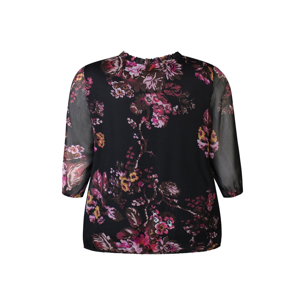 Blouse JIMENA chiffon print - Evolve Fashion