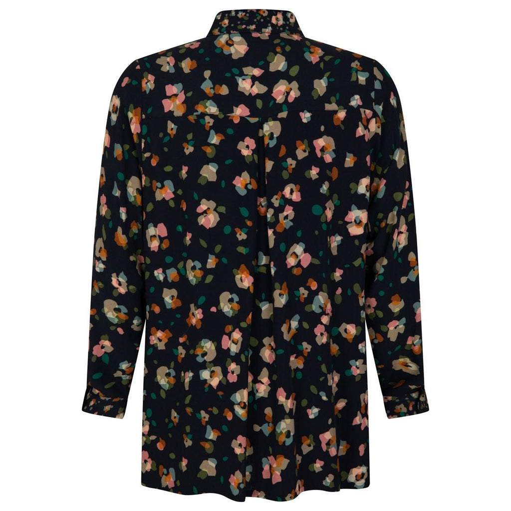 Blouse long viscose flowers - Evolve Fashion