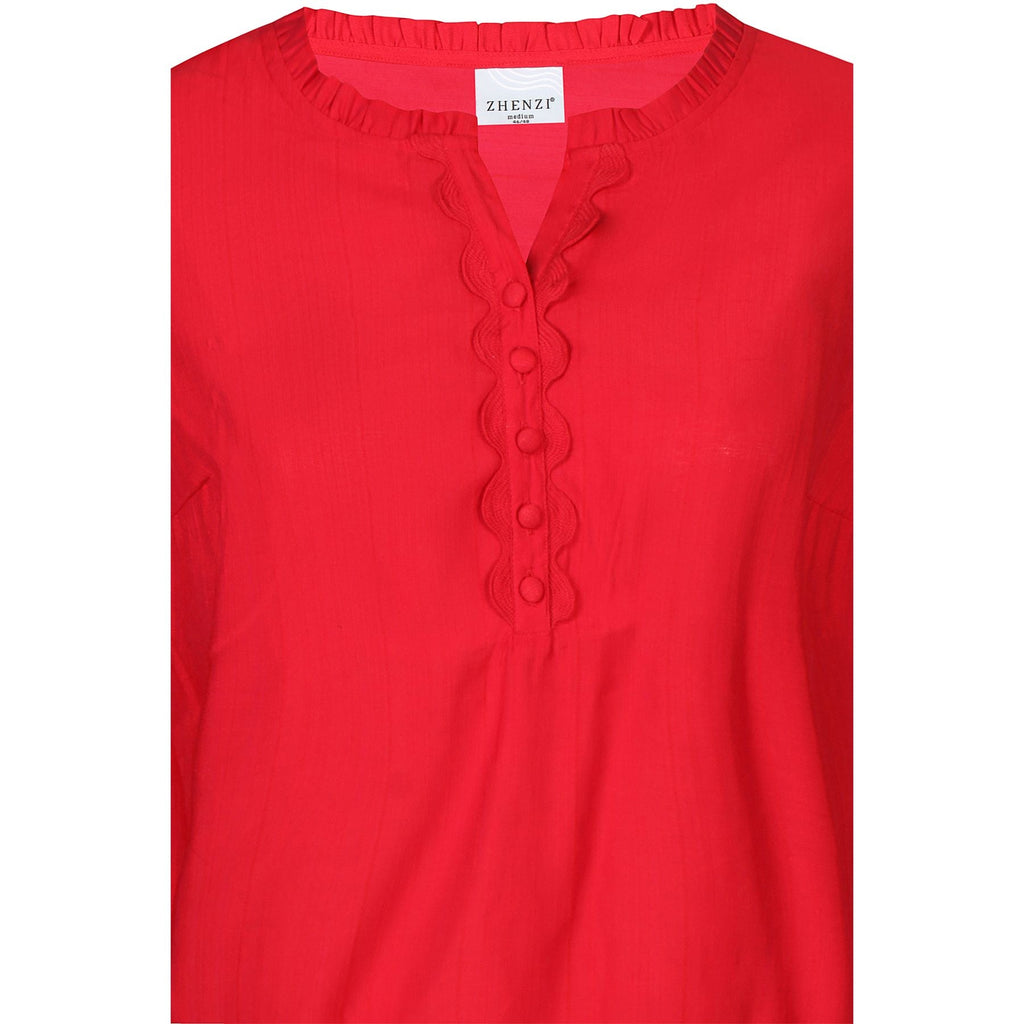 Blouse Orra Tango red - Evolve Fashion
