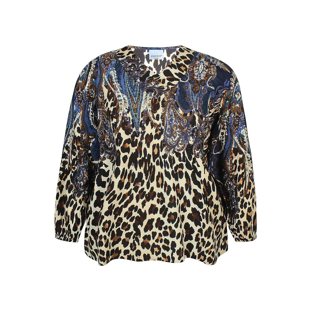 Blouse Siff True Blue - Evolve Fashion