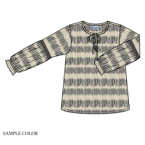 Blouse Sisy viscose sandshell - Evolve Fashion