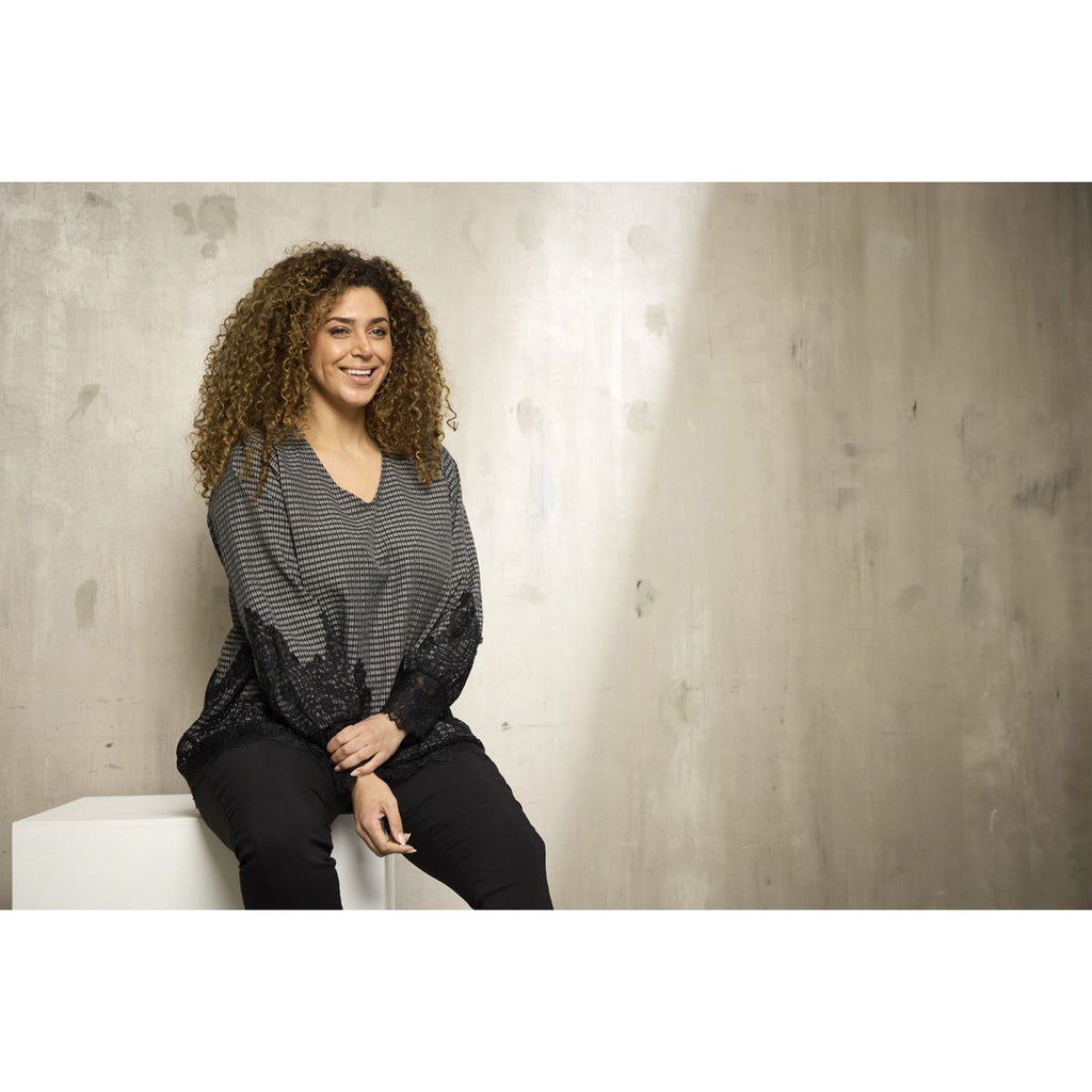 Blouse Somi Opal Grey - Evolve Fashion