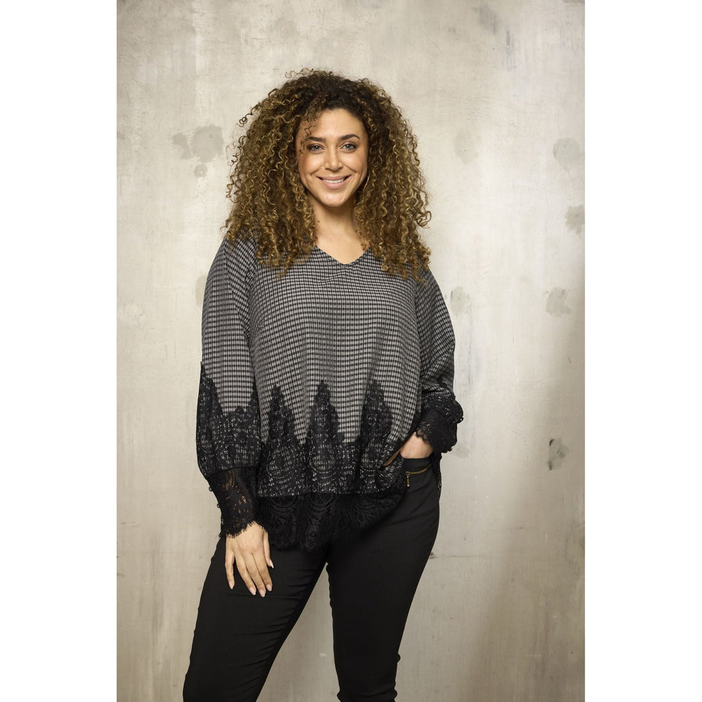 Blouse Somi Opal Grey - Evolve Fashion
