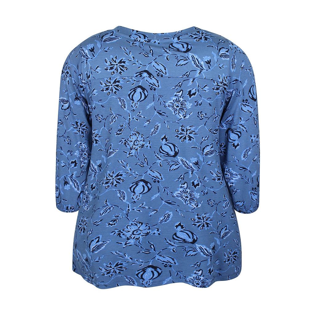 Blouse Sylva True Blue - Evolve Fashion