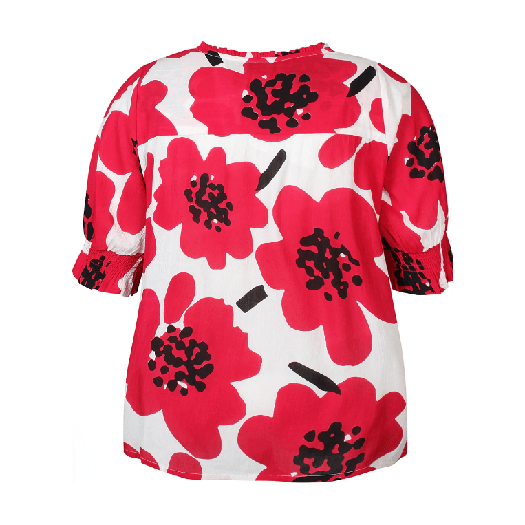 Blouse TARY raspberry - Evolve Fashion