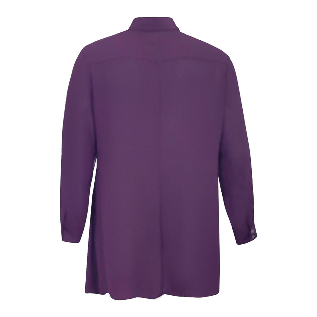 Blouse TIFFANY indigo purple - Evolve Fashion