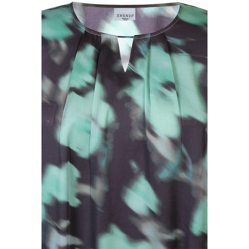 Blouse Vera Teal Green - Evolve Fashion