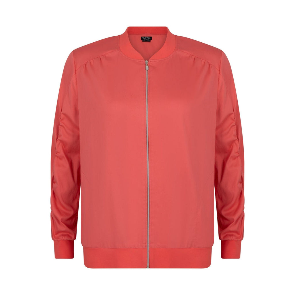 Blouson cotton stretch flamingo - Evolve Fashion