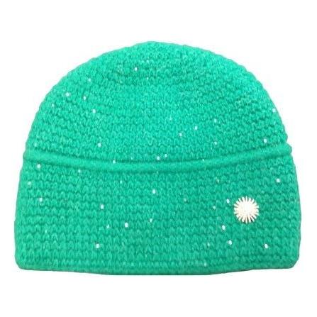 Bonnet sequins green - Evolve Fashion