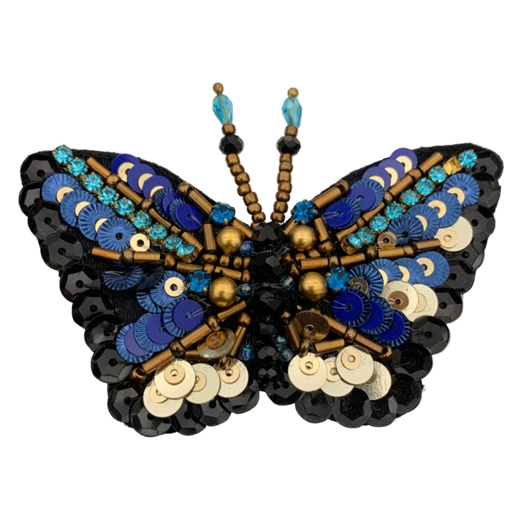 Broche Butterfly red or blue - Evolve Fashion