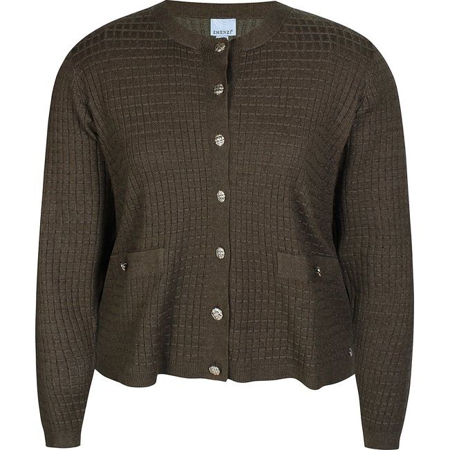 Cardigan Kogle Stone Green - Evolve Fashion