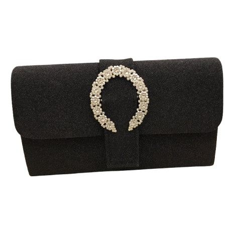 Clutch glitz & glam black - Evolve Fashion