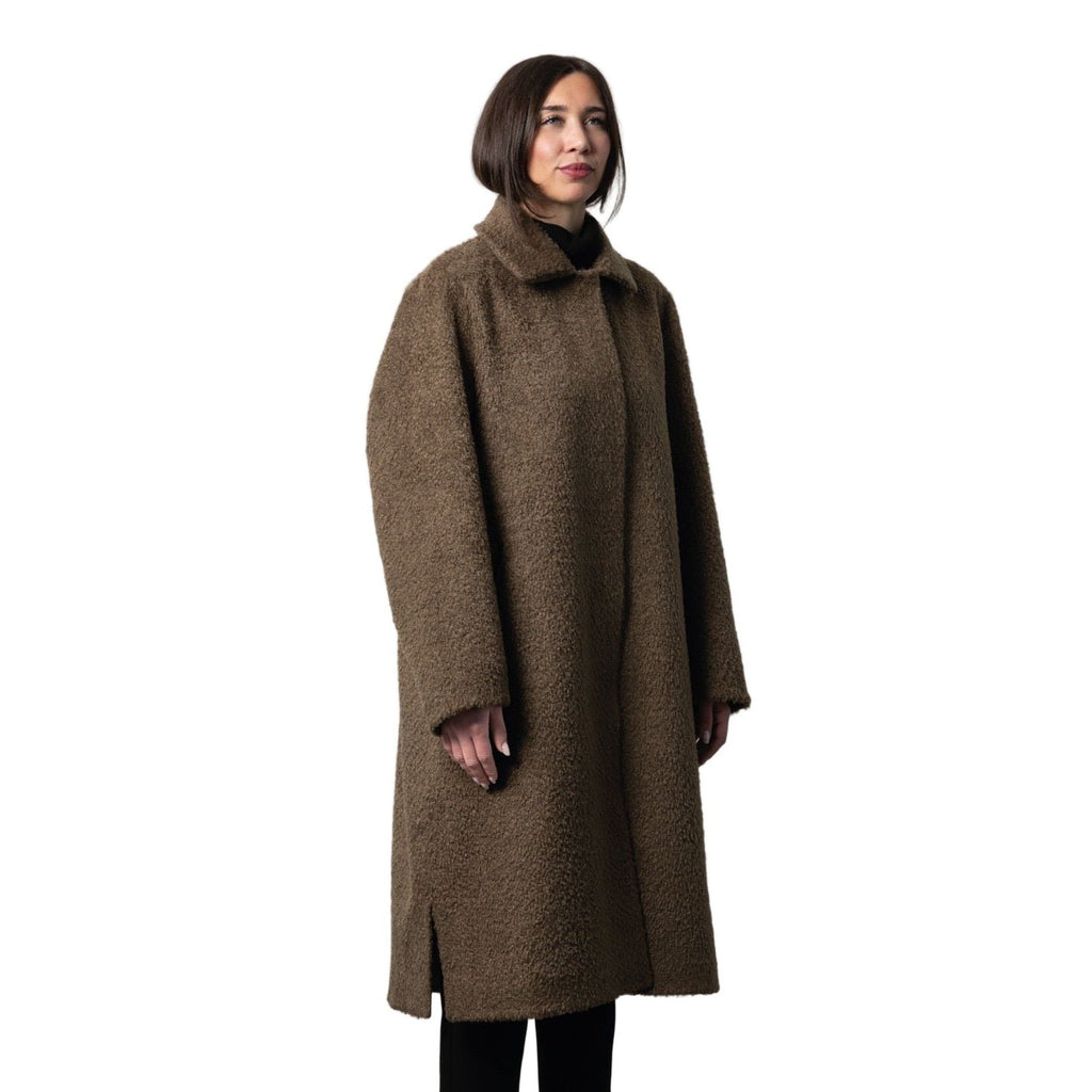 Coat boucle reversible - Evolve Fashion