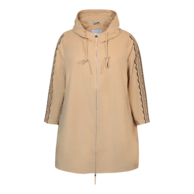 Coat EILA sand - Evolve Fashion