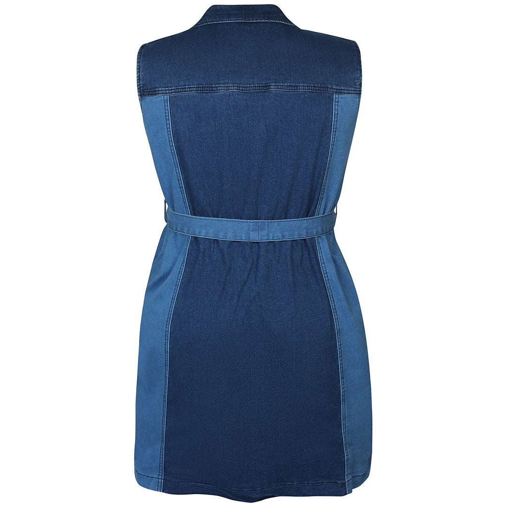 Dress HOPE sleeveless denim Nigella - Evolve Fashion