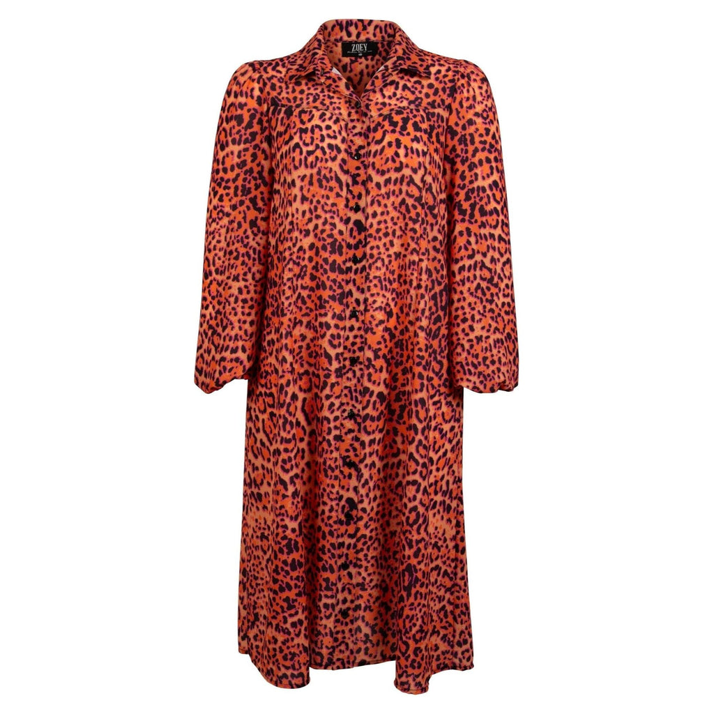 Dress LEIGH leo print - Evolve Fashion