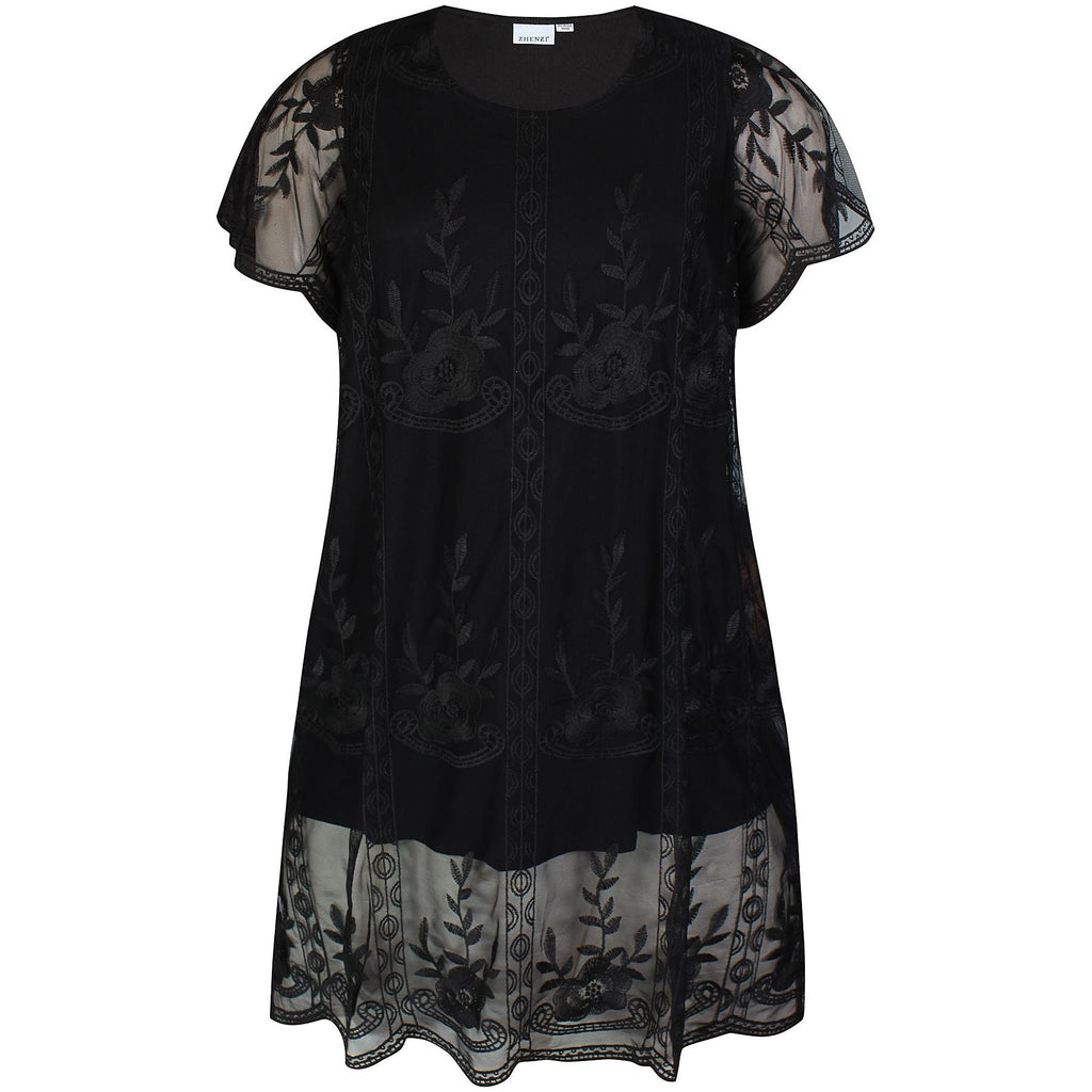 Dress MYRT lace black - Evolve Fashion
