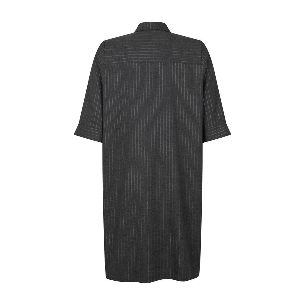 Dress striped grey - Evolve Fashion
