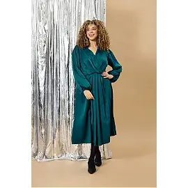 Dress V Wern Teal Green - Evolve Fashion