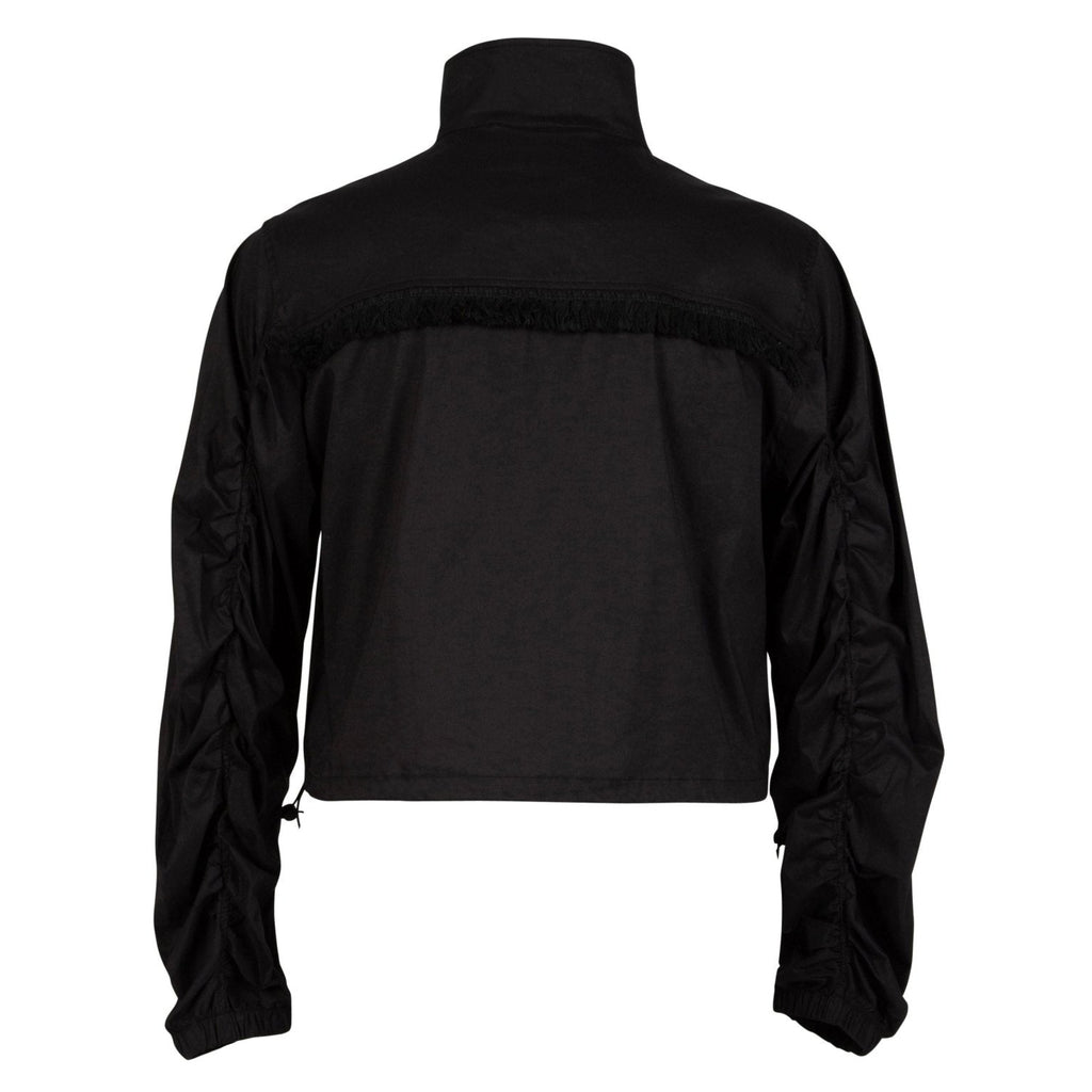 Jacket ALI fringes black - Evolve Fashion