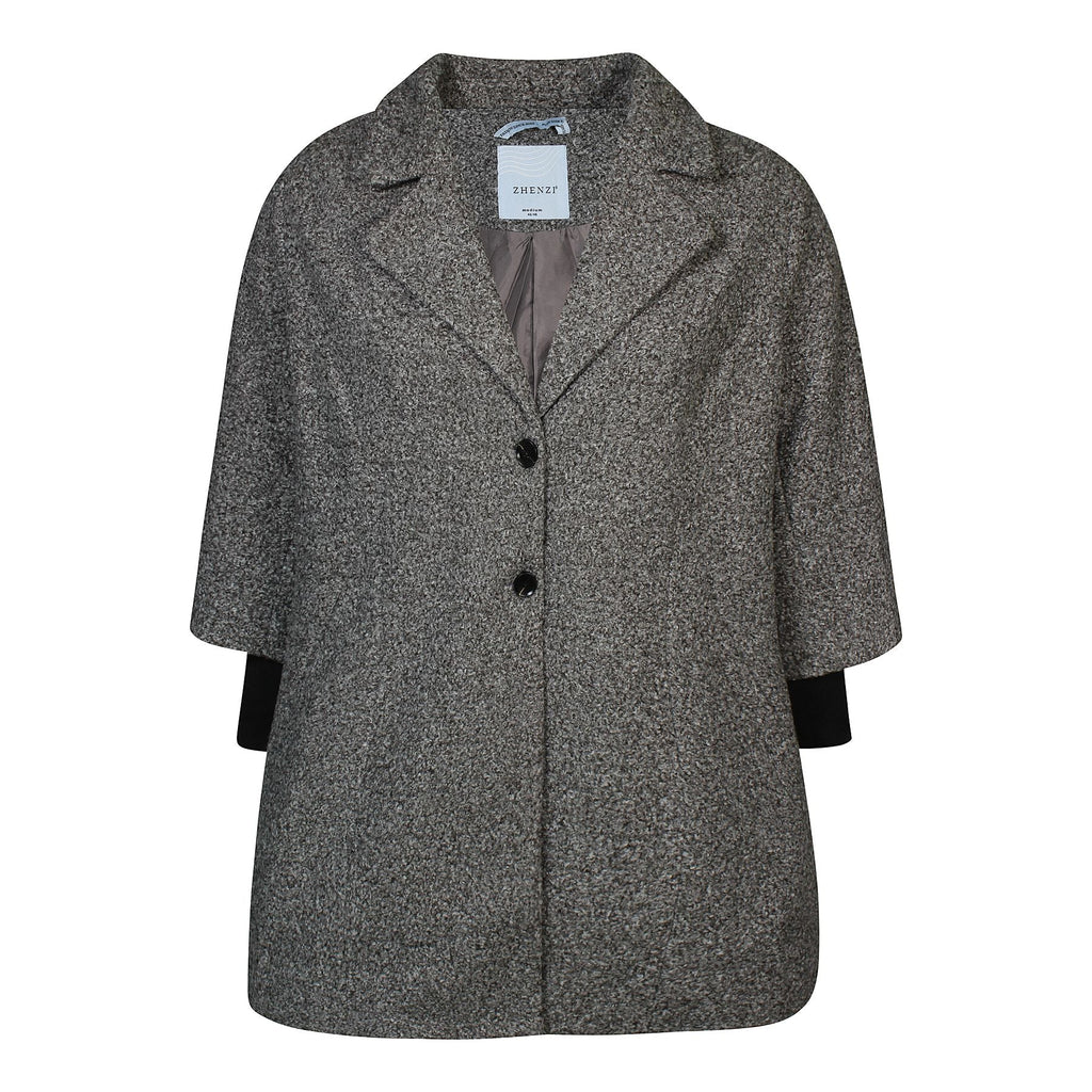 Jacket Nell Grey Melange - Evolve Fashion