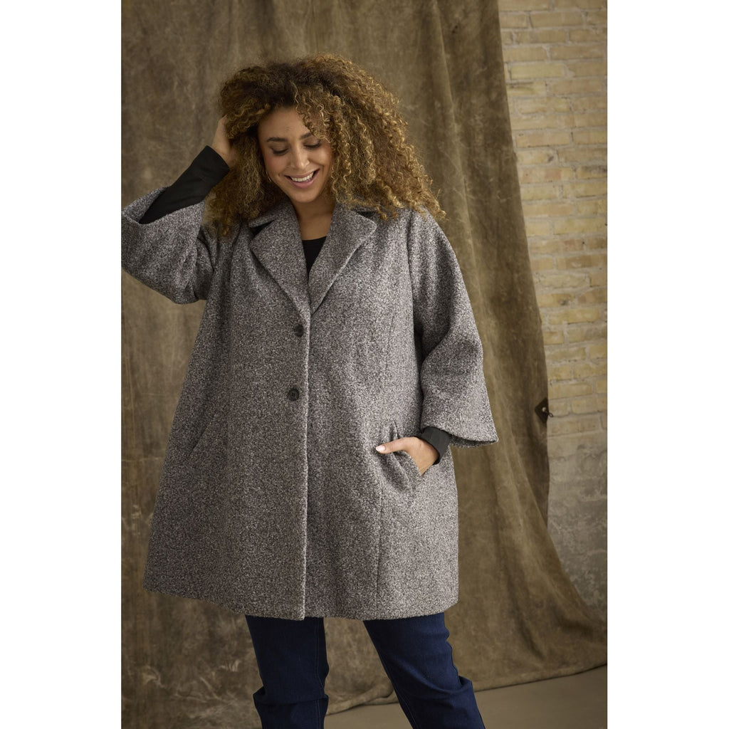 Jacket Nell Grey Melange - Evolve Fashion