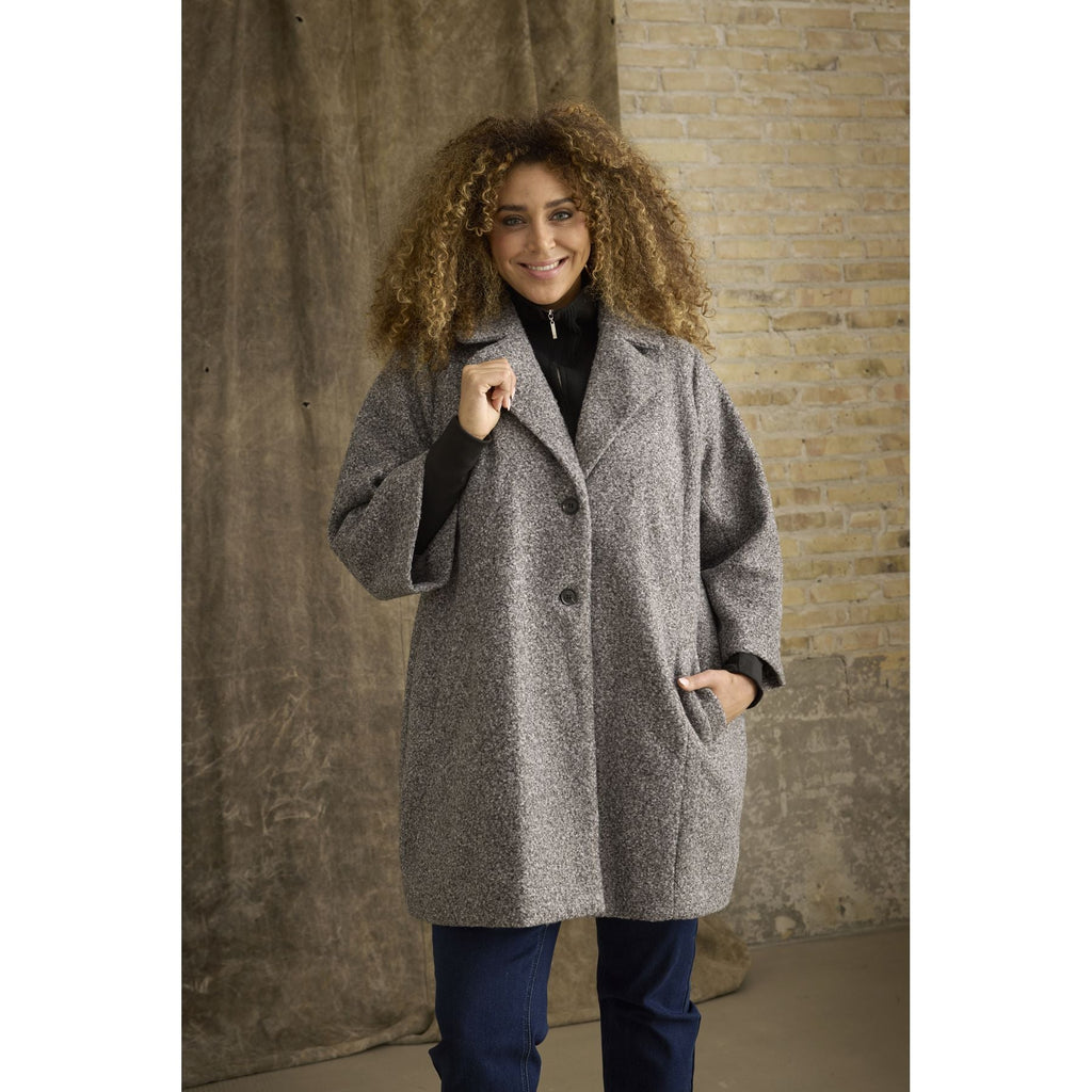 Jacket Nell Grey Melange - Evolve Fashion