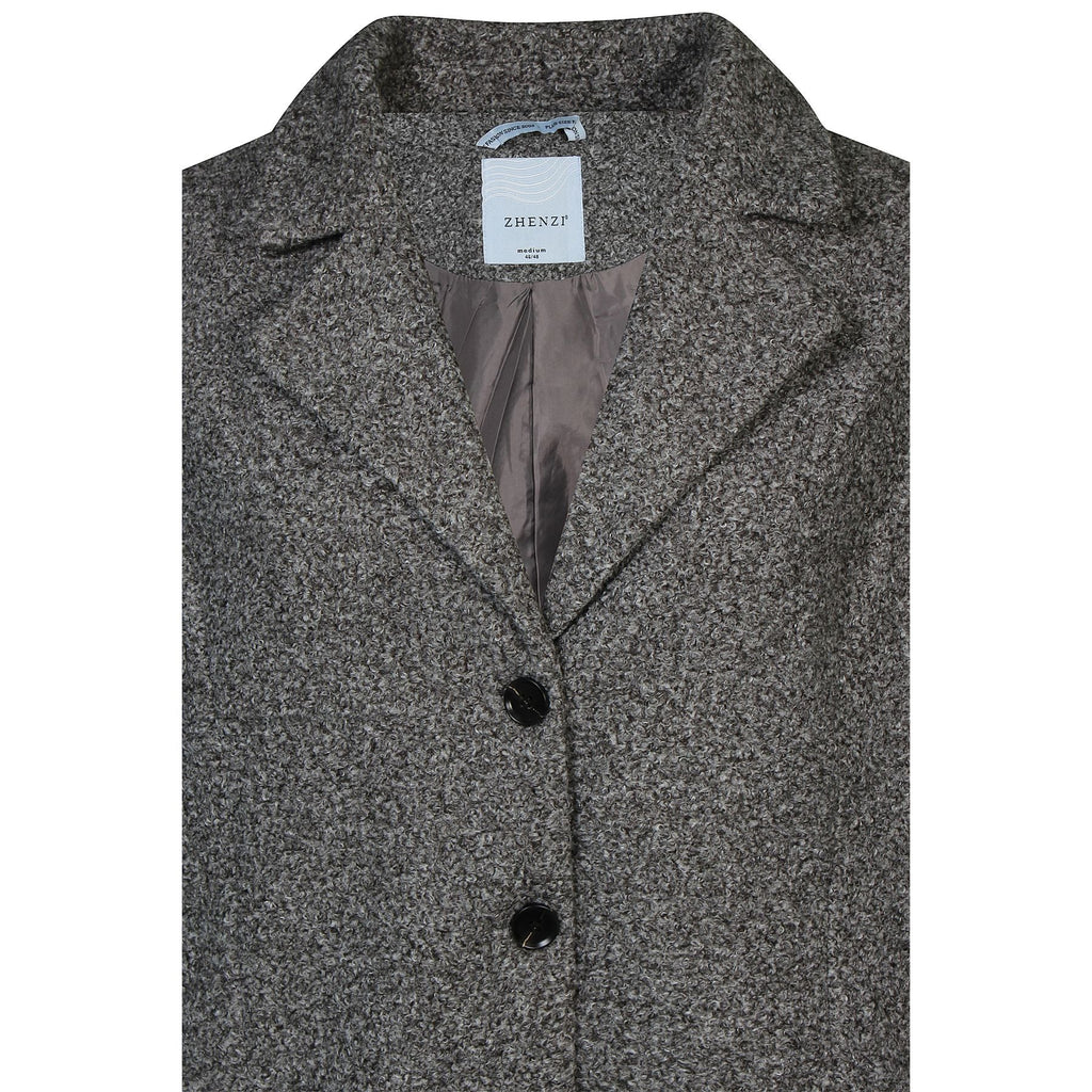Jacket Nell Grey Melange - Evolve Fashion