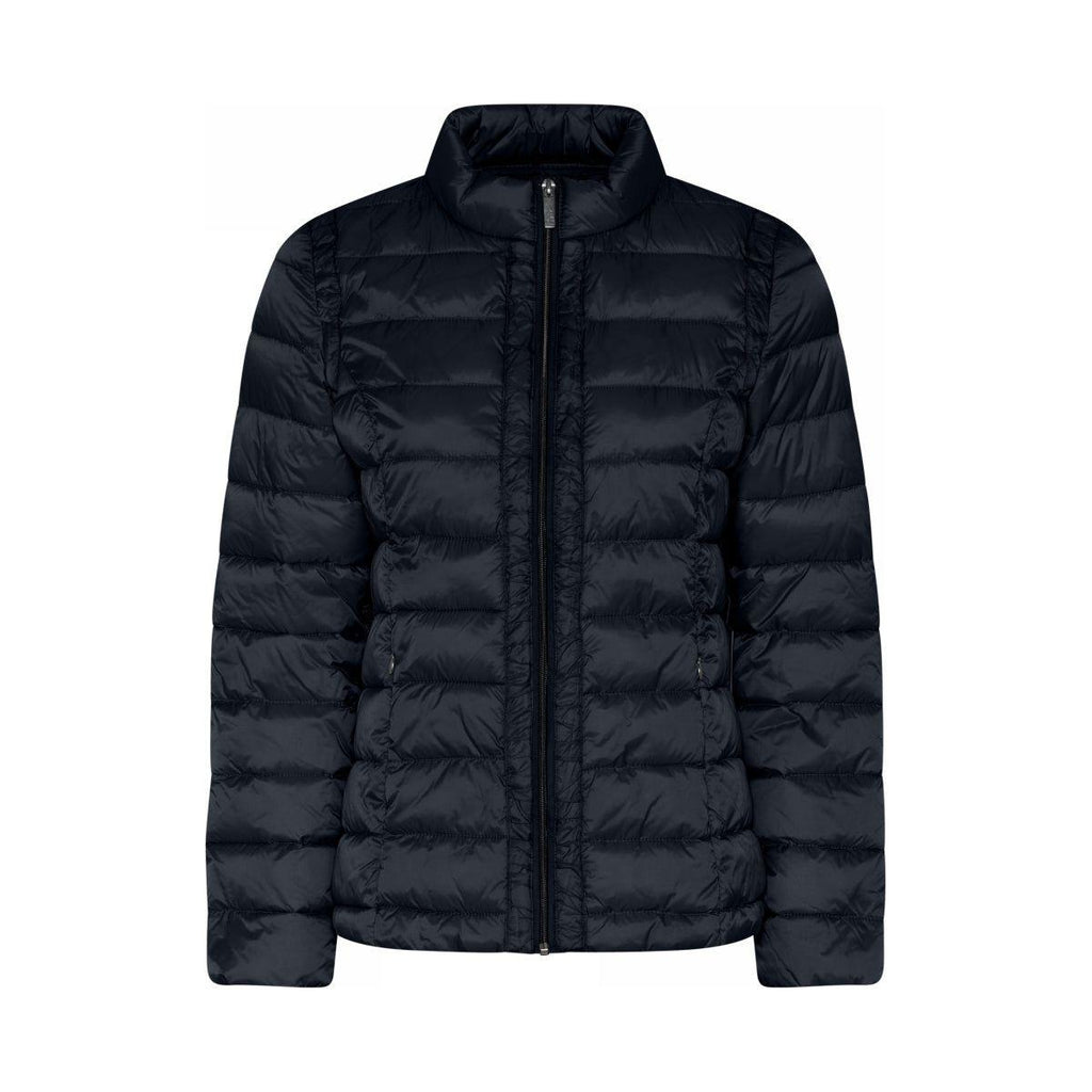 Jacket RECYCLED w. downmix navy - Evolve Fashion