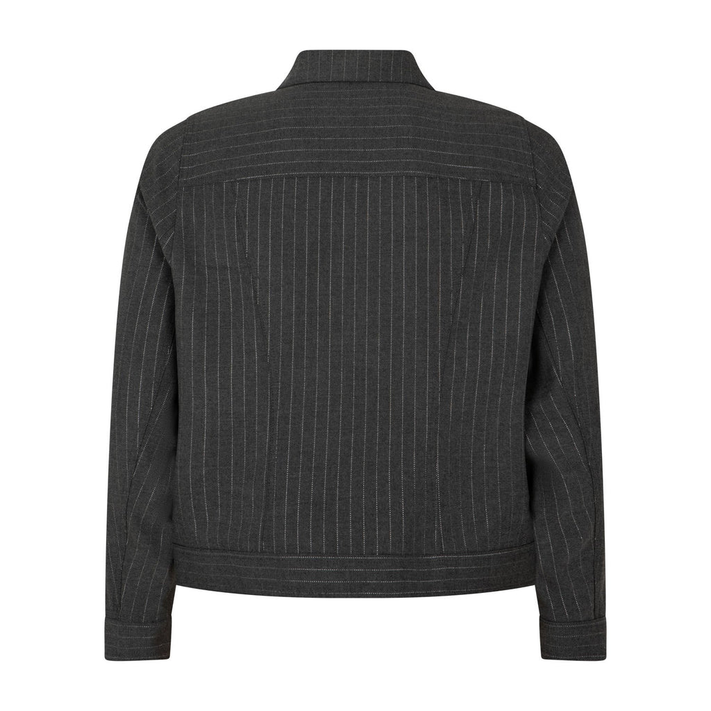 Jacket striped grey - Evolve Fashion