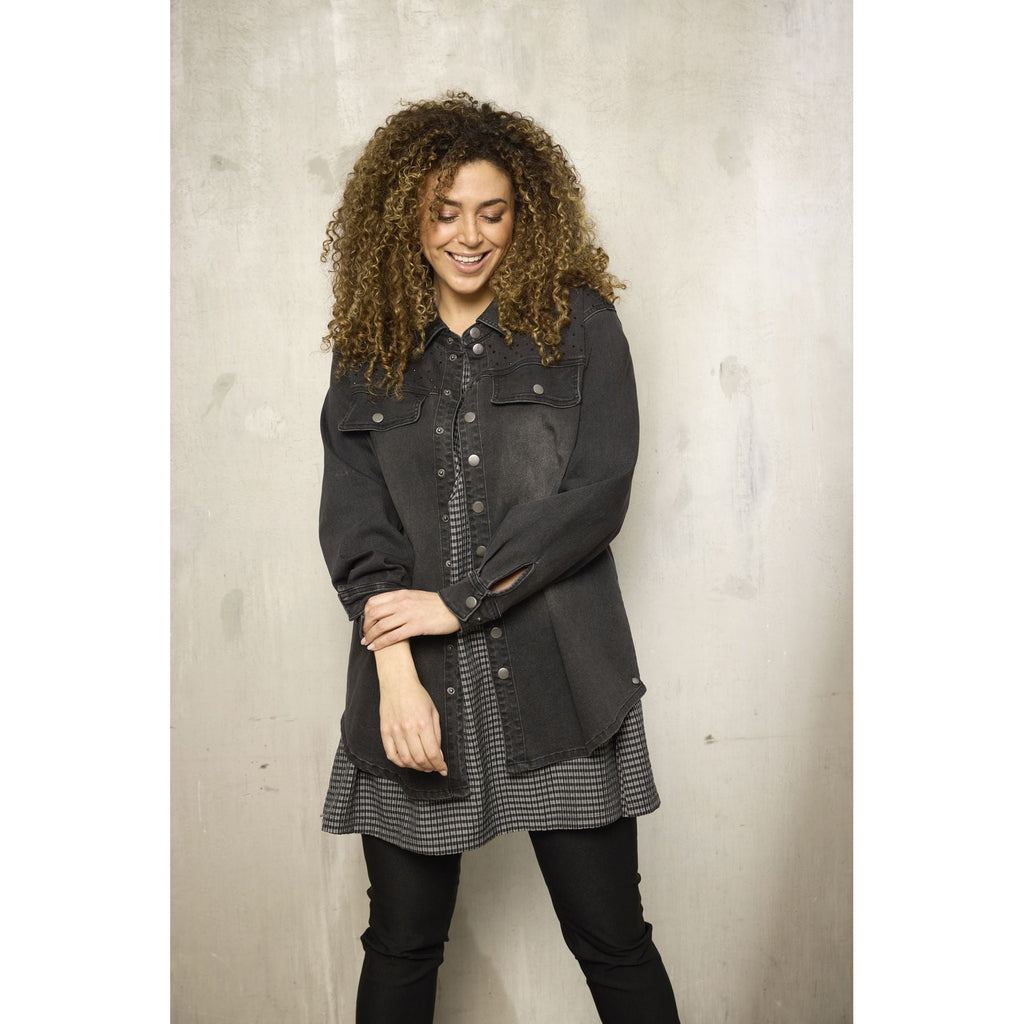 Jacket Suna Grey denim - Evolve Fashion