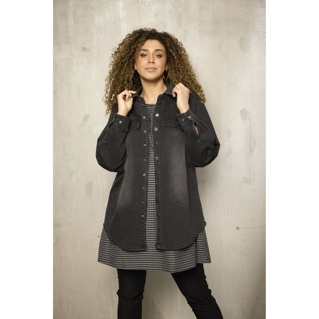 Jacket Suna Grey denim - Evolve Fashion
