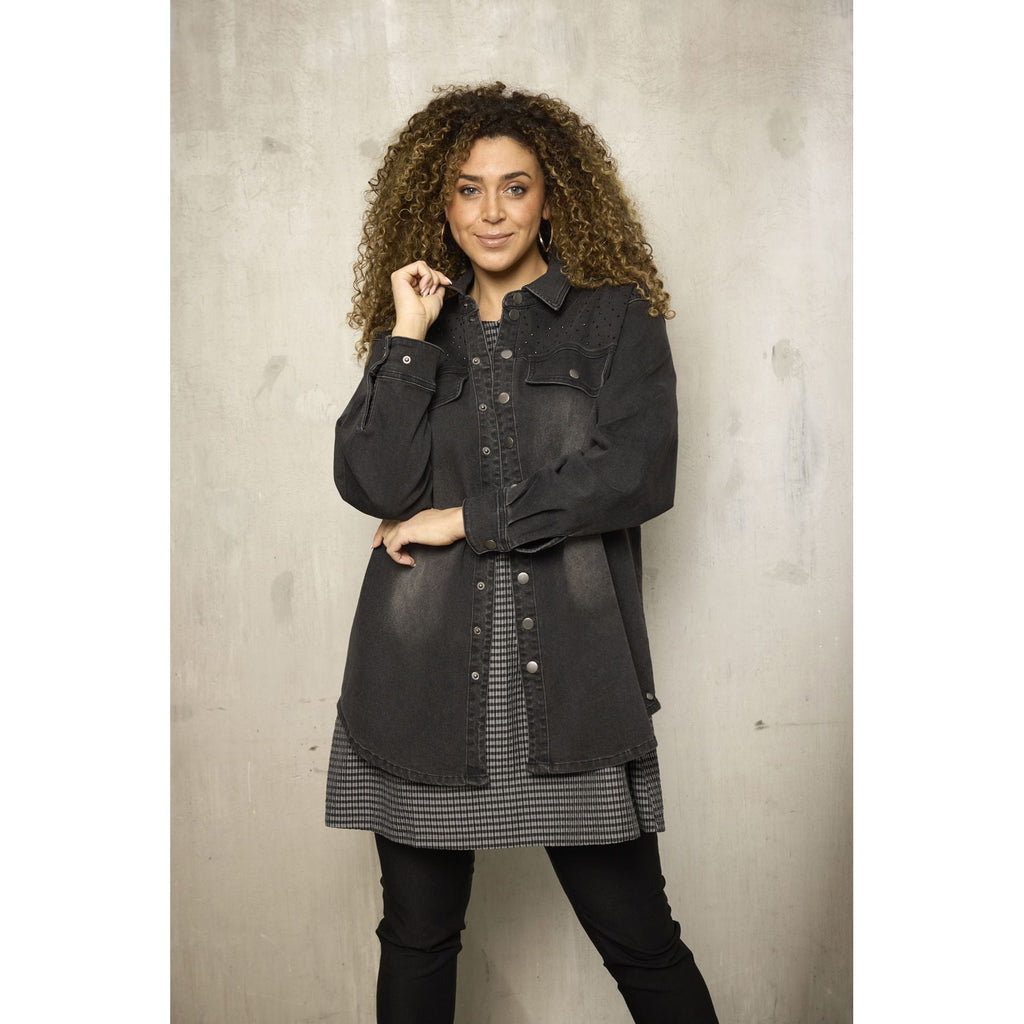 Jacket Suna Grey denim - Evolve Fashion