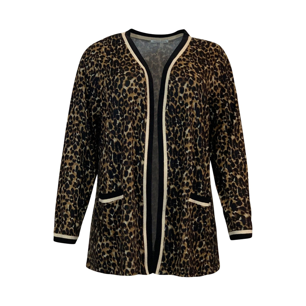 Long cardigan animal print - Evolve Fashion