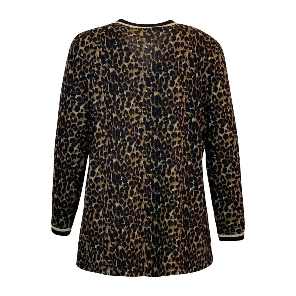 Long cardigan animal print - Evolve Fashion