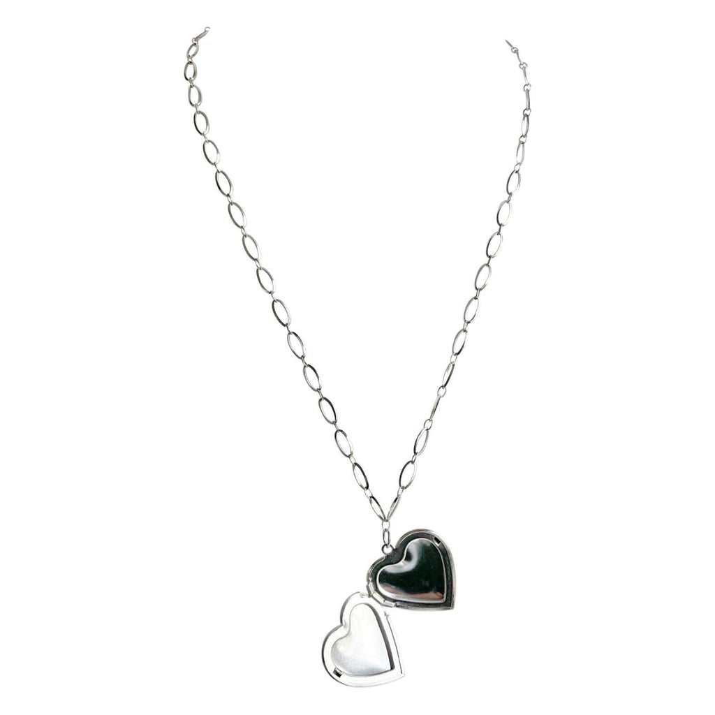 Necklace HEART silver or gold - Evolve Fashion